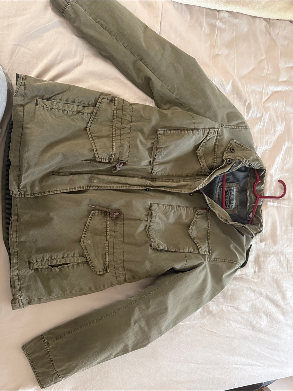 Levi's Olive Green Military Field Jacket